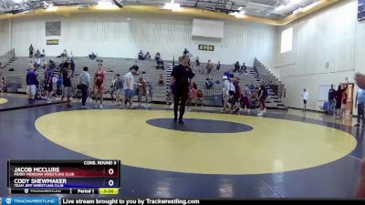 220 lbs Cons. Round 3 - Jacob Mcclure, Perry Meridian Wrestling Club vs Cody Shewmaker, Team Jeff Wrestling Club