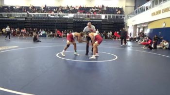 197 lbs Cons. Round 3 - Noah Hargrave, Sacramento City College vs Ahmad Wahedi, Sacramento City College