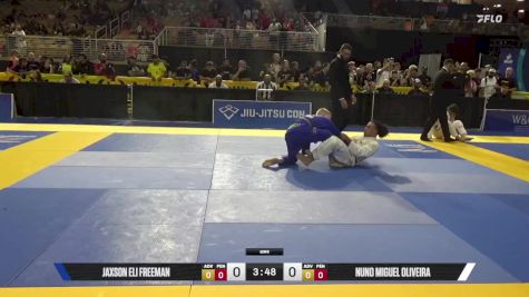 Nuno Miguel Oliveira vs Jaxson Eli Freeman 2025 Pan Kids Jiu-Jitsu IBJJF Championship