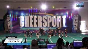 Evolution Cheer - Teal Crush [2024 L1 Tiny - Novice - Evaluation Day 1] 2024 CHEERSPORT Toms River Classic