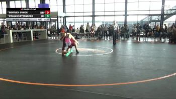 152 lbs Quarterfinal - Ethan Plettenberg, Ubasa Wrestling Acadamy vs Bentley Bunge, Lisbon Lion Mat Pack