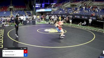 100 lbs Cons 16 #1 - Braedyn Tammarine, Ohio vs Jeremiah Waldschmidt, Colorado