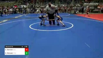 67 lbs Prelims - Cruz Gannon, Sebolt Wrestling Academy vs Kyle Menuez, Grandview Wolves