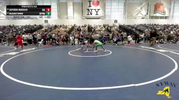 124 lbs Champ. Round 2 - Jayden Miesch, Club Not Listed vs Elijah King, Whitney Point Youth Wrestling Club