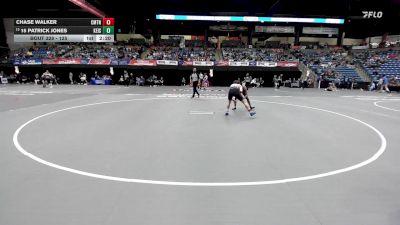125 lbs Cons. Round 2 - 15 Patrick Jones, Keiser vs Chase Walker, Cumberland
