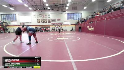 235 lbs Semifinal - Ciara Williams, HARRISONVILLE vs Cerina Woods, OAK PARK