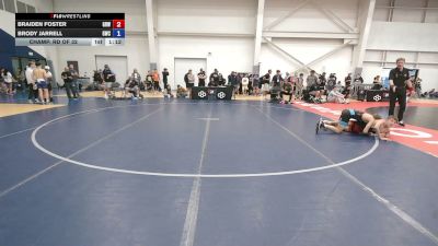 106 lbs Champ. Rd Of 32 - Braiden Foster, Gold Rush Wrestling vs Brody Jarrell, Granite Wrestling Club
