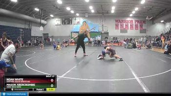 61/64/67 Semifinal - Noah White, Eastside Youth Wrestling vs Mason Abercrombie, Hard Rock Rams