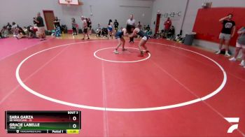 152 lbs Round 1 (6 Team) - Sara Garza, BB Wrestling vs Gracie LaBelle, TMNT