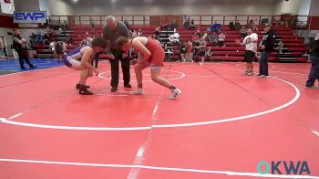 195 lbs Final - Luther Pickett, Grove Takedown Club vs Dagan Hopkins, Vinita Kids Wrestling