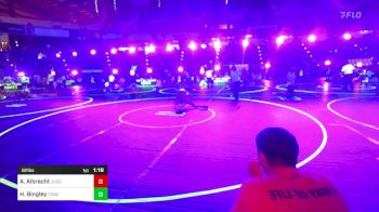 82 lbs Semifinal - Andrew Albrecht, Juggernaut WC vs Hank Bingley, Concede Nothing WC