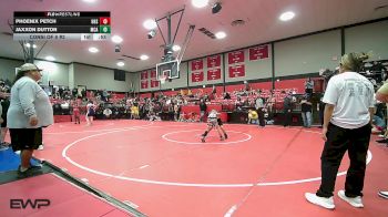 80 lbs Consi Of 8 #2 - Phoenix Petch, Hulbert High School vs Jaxxon Dutton, McAlester