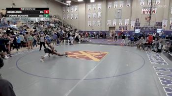 175 lbs Champ. Round 2 - Donnis Boochie, Chattanoogan Christian vs Ian Baldwin, Montgomery Bell Aca.