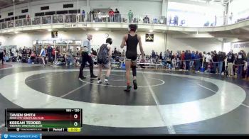 120 lbs Cons. Round 4 - Tavien Smith, River City Wrestling Club vs Keegan Tedder, Western Wrestling Club