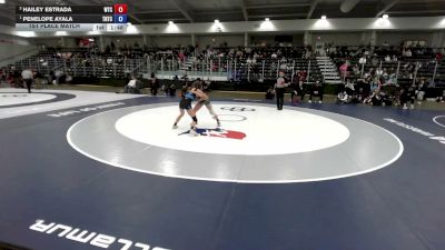 105 lbs 1st Place Match - Penelope Ayala, Team Nazar Training Center vs Hailey Estrada, Wichita Training Center