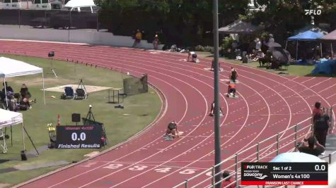 Women's 4x100m Relay, Finals