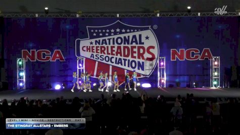 The Stingray Allstars - Embers [2026 L1 Mini - Novice - Restrictions Day 1] 2026 NCA Milwaukee Classic