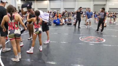 128 lbs Round 9 (10 Team) - Trinity Beasley, Blackman WC vs Audrey Naughton, NC Girls Wrestling Club