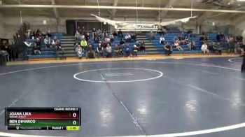 175 lbs Champ. Round 2 - Joana Lika, Walsh Jesuit vs Ben DiMarco, Kenston