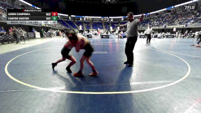 105 lbs Consy 6 - Aiden Campbell, West Allegheny vs Carter Deeter, Southern Columbia