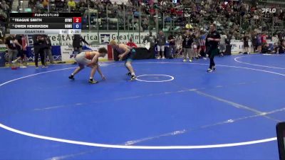 157 lbs Quarters - Teague Smith, BTWC vs Owen Henriksen, Big Game Wrestling Club
