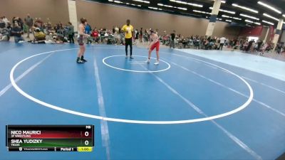 114 lbs Quarterfinal - Nico Maurici, 3F Wrestling vs Shea Yudizky, Texas