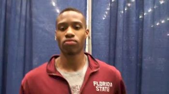 Maurice Mitchell after 60 200 2011 NCAA Indoors