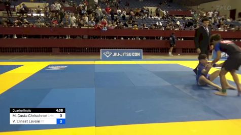 Miguel Costa Chrischner vs Vincent Ernest Lavoie 2024 Pan IBJJF Jiu-Jitsu No-Gi Championship