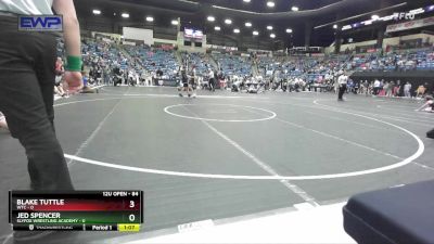 84 lbs Semifinal - Blake Tuttle, WTC vs Jed Spencer, SlyFox Wrestling Academy