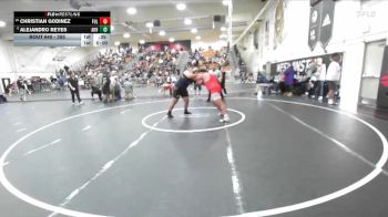 285 lbs Cons. Round 5 - Christian Godinez, Fullerton vs Alejandro Reyes, Arroyo