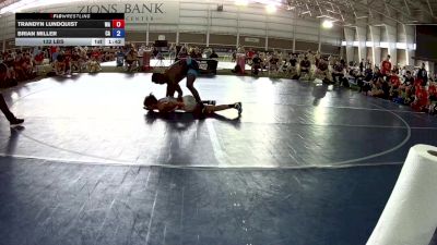 132 lbs Trandyn Lundquist, Washington vs Brian Miller, California