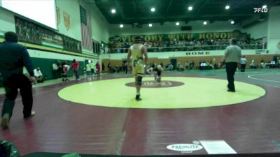 190 lbs Champ. Round 1 - Ryan Bartlett, Peninsula vs Luke Salcido, Villa Park