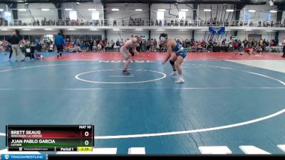 Silver 165 lbs Semifinal - Juan Pablo Garcia, Luther vs Brett Skaug, Wisconsin-La Crosse