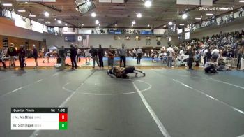 152 lbs Quarterfinal - William Schlegel, Mendham vs Mike McGhee, Shore Regional