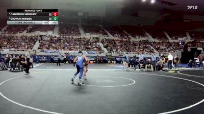 120-D1 Cons. Round 3 - Cameron Hensley, Casteel High School vs Giovani Rivera, Sunnyside High School