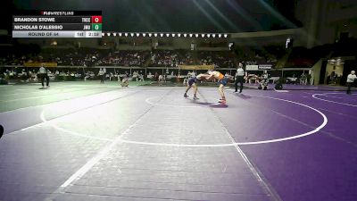 165 lbs Round Of 64 - Brandon Stowe, Treasure Valley vs Nicholas D'Alessio, James Madison