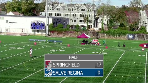 Replay: Springfield vs Salve Regina | Oct 26 @ 12 PM