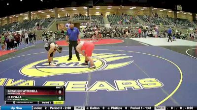 287 lbs Round 2 (4 Team) - Li Moala, South Medford vs Brayden Withnell, McMinnville
