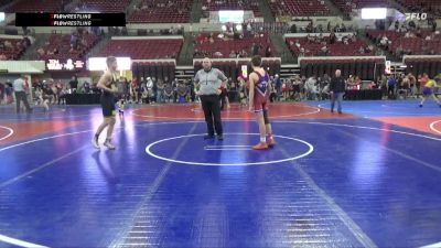 109 lbs Champ. Round 2 - Blake Bentley, Team Champs vs Gregory Christenson, North Montana Wrestling CLub