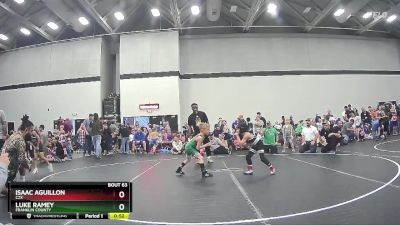 52 lbs Semifinal - Luke Ramey, Franklin County vs Isaac Aguillon, C2X