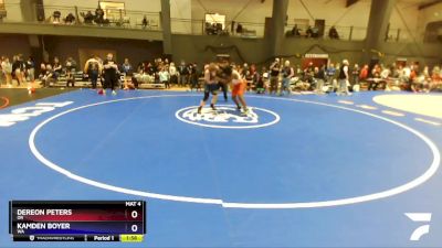 215 lbs Quarterfinal - Dereon Peters, OR vs Kamden Boyer, WA