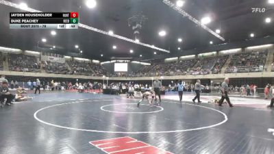 78 lbs Consolation - Jayden Householder, Huntingdon vs Duke Peachey, Reedsville