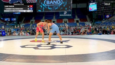 165 lbs Cons. Semis - Liam Carlin, CT vs Arment Waltenbaugh, PA