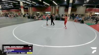 86 lbs Semifinal - Gabriel Jaxon Medrano, Gracie Barra Westchase Wrestling Club vs Luke Rogers, Panhandle RTC