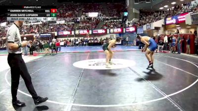 AA - 175 lbs Cons. Round 1 - John David Lofgren, Great Falls CMR vs Darren Mitchell, Missoula Big Sky / Loyola Sacred Heart