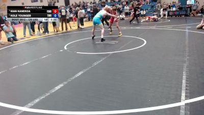 126 lbs Quarters - Kian Kanekoa, Fighting Squirrels Wrestling Club vs Kole Younger, Team Idaho Wrestling Club