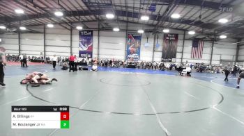 138 lbs Consi Of 8 #2 - Michael Boulanger Jr, MA vs Aidan Gillings, NY