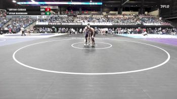 132 lbs Champ. Round 1 - Bryan Cubias, Emporia HS vs Ryan Barmann, Lenexa-St. James Academy