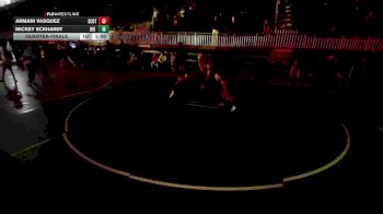 55 lbs Quarterfinal - Armani Vasquez, Scottsbluff WC vs Mickey Eckhardt, Big Game WC MT