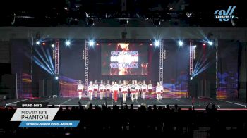 Midwest Elite - Phantom [2023 L4.2 Senior Coed - Medium Day 2] 2023 GLCC Schaumburg Grand Nationals